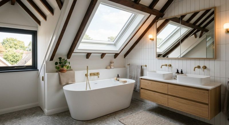 Attic Bathroom Remodeling in North Wales, PA