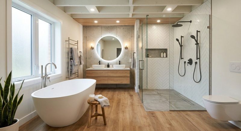 Basement Bathroom Remodeling in North Wales, PA