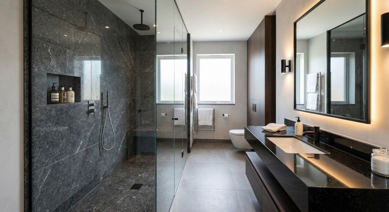 Granite Shower Installation in North Wales, PA