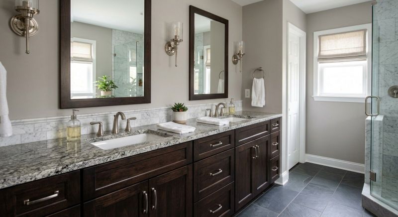 Granite Shower Installation in North Wales, PA