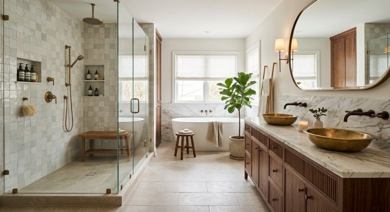 Luxury Bathroom Installation in North Wales, PA