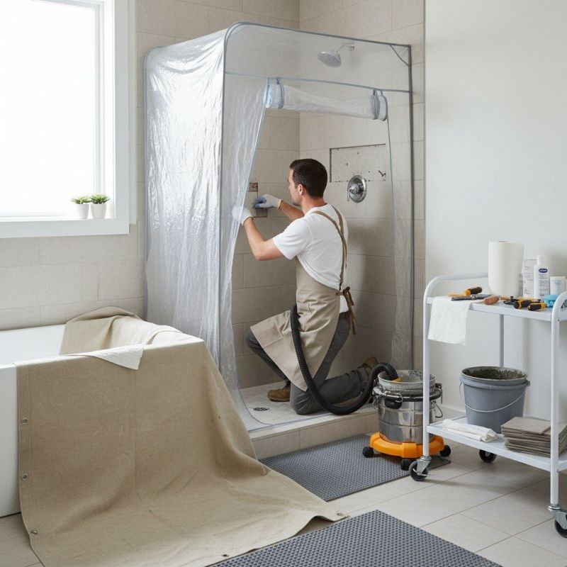 Shower Enlargement in Plymouth Meeting, PA